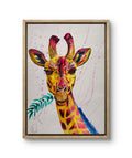 A4 Funky Giraffe Print (UK Postage included)