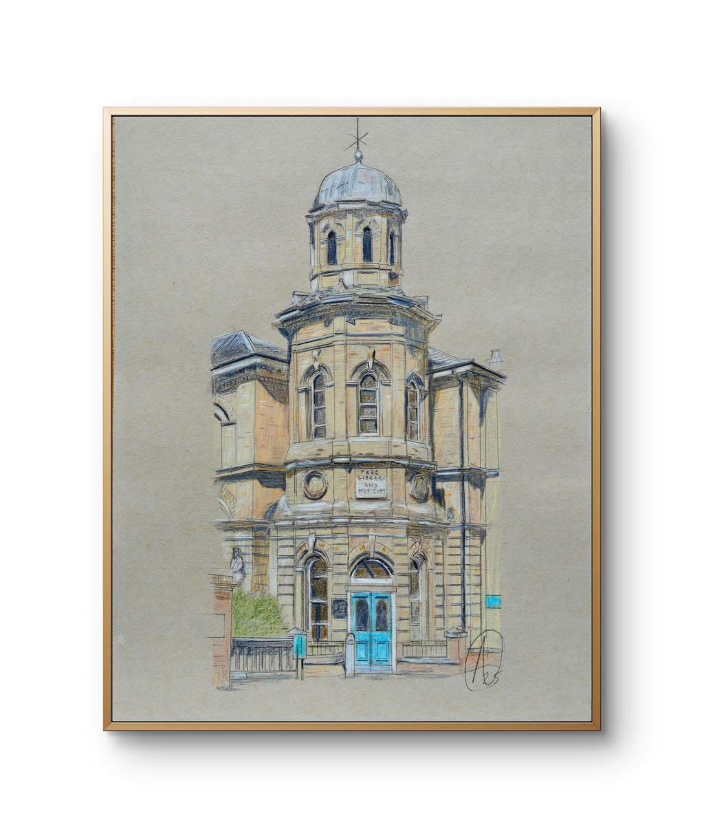 A3 Lichfield Registration Office Print