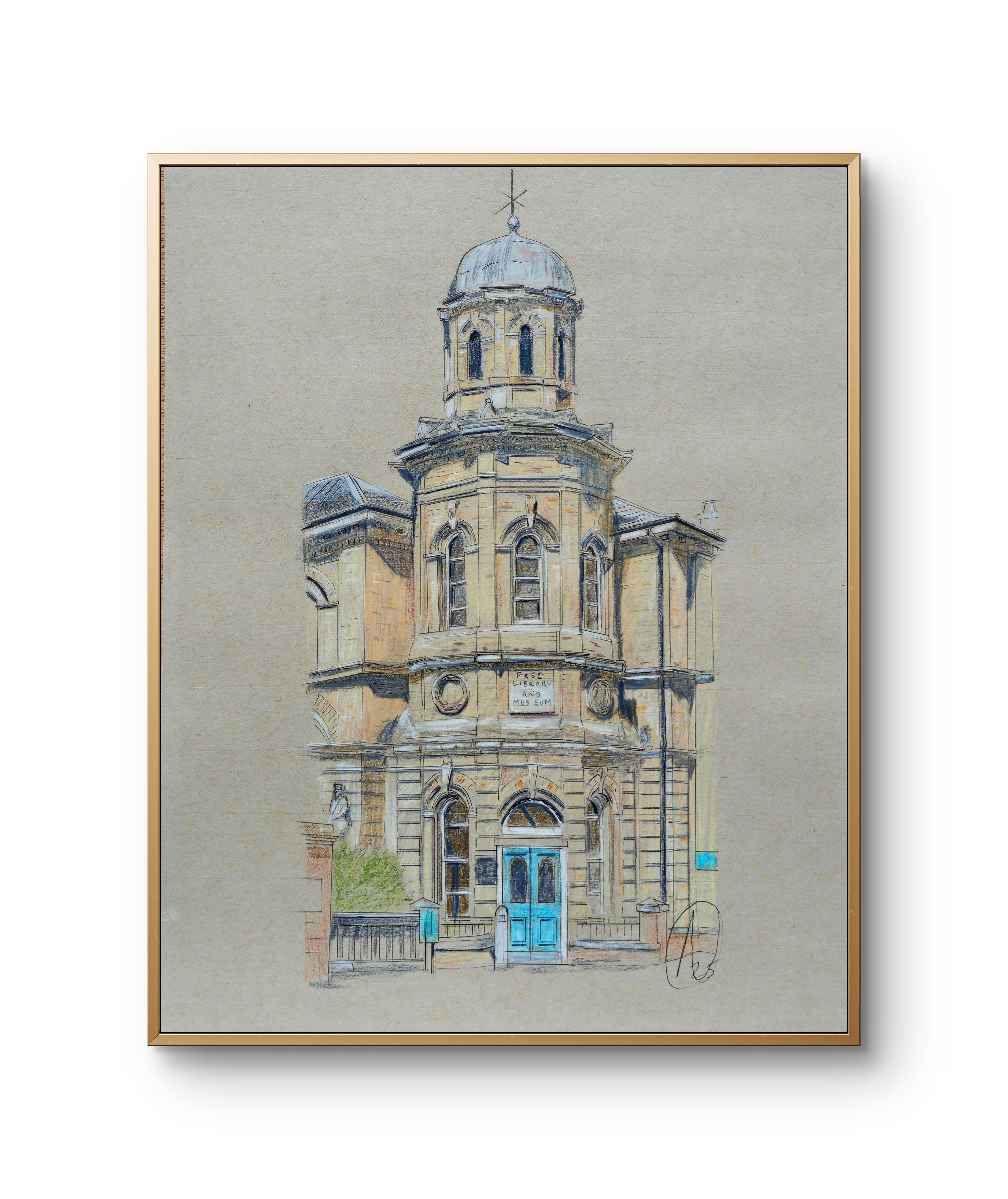 A4 Lichfield Registration Office Print (FREE UK postage)